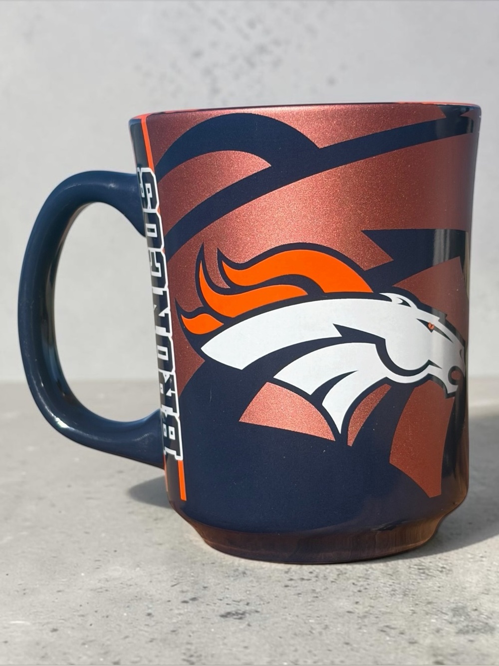 DENVER BRONCOS COFFEE MUG – APPROX. 4.5” HEIGHT